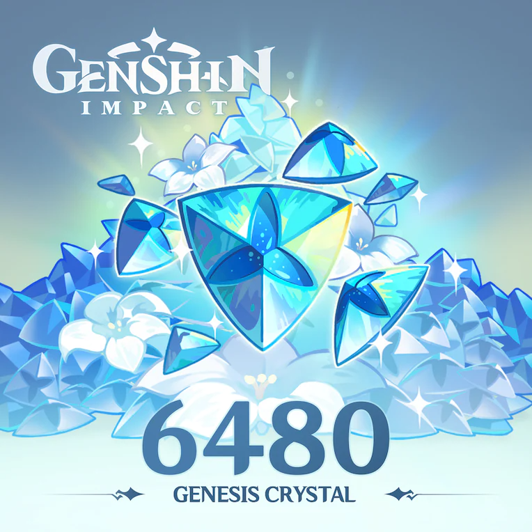 6480+1600 Genesis Crystals — Genshin Impact