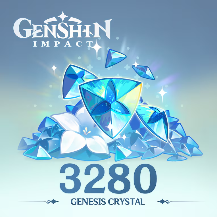 3280+600 Genesis Crystals — Genshin Impact