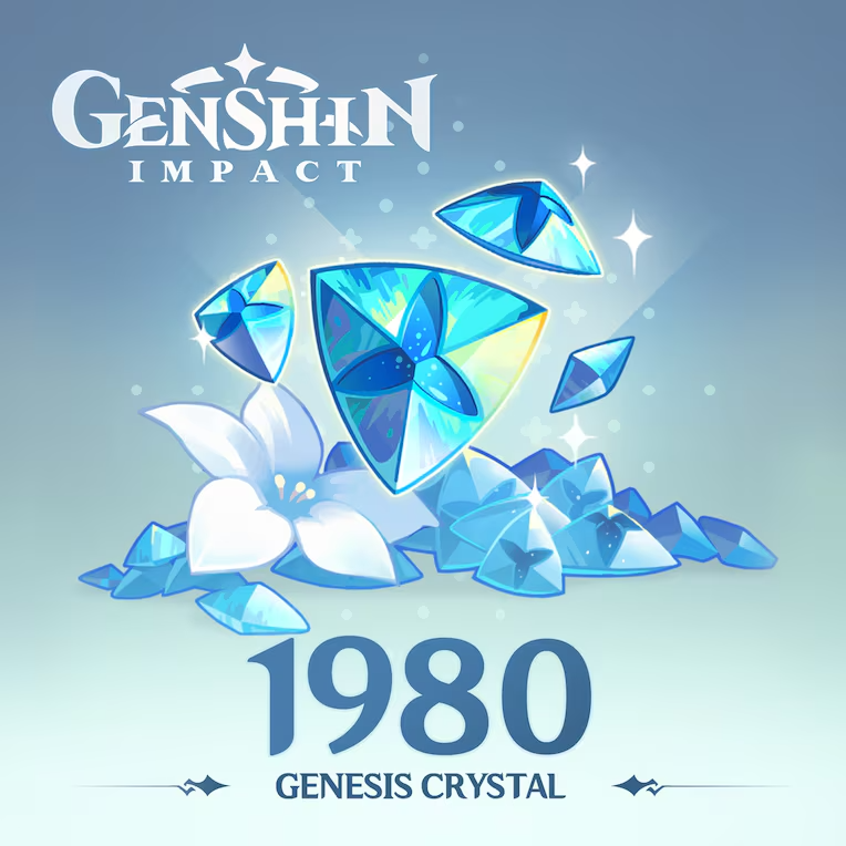 1980+260 Genesis Crystals — Genshin Impact