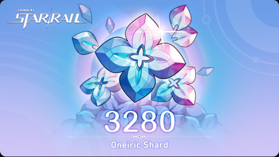 3280+600 Oneiric Shard — Honkai: Star Rail